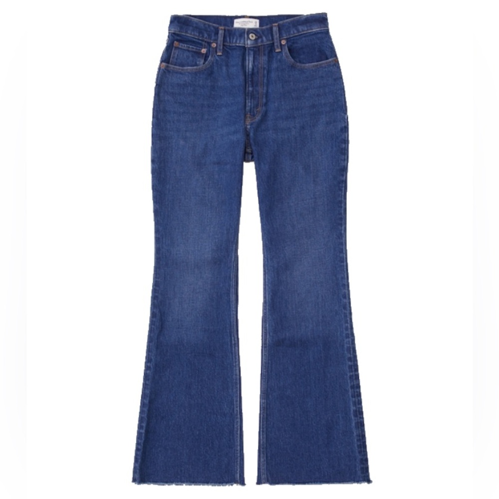 Abercrombie Curve Love High-Rise Vintage Flare Jeans